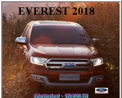 Bán Ford Everest Số Sàn 2018 Mới