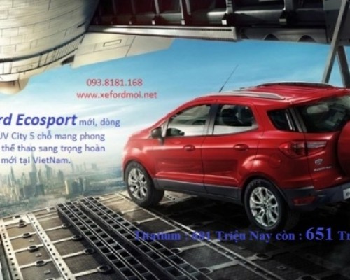 BÁN XE Ford EcoSport Black Edition RẺ NHẤT TPHCM