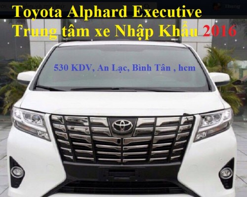 Bán Xe Toyota Alphard Limited 2016