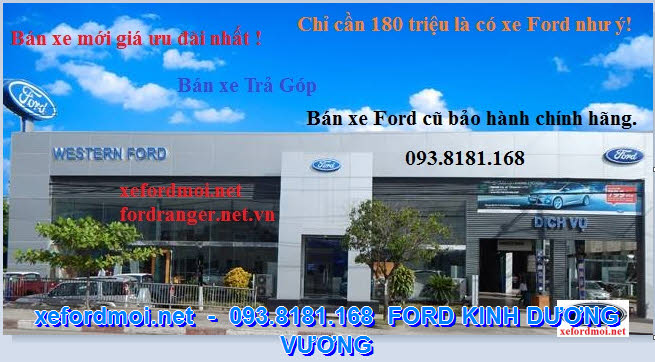 Western Ford An Lạc  Trung Tâm Xe Cũ  An Tâm  Tiết Kiệm  Hài Lòng